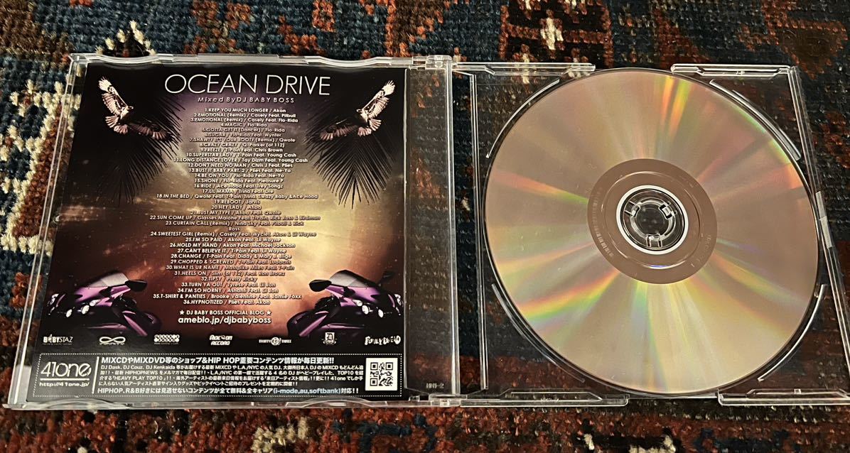 『Ocean Drive 』 DJ BABY BOSS MIX CD 限定 廃盤