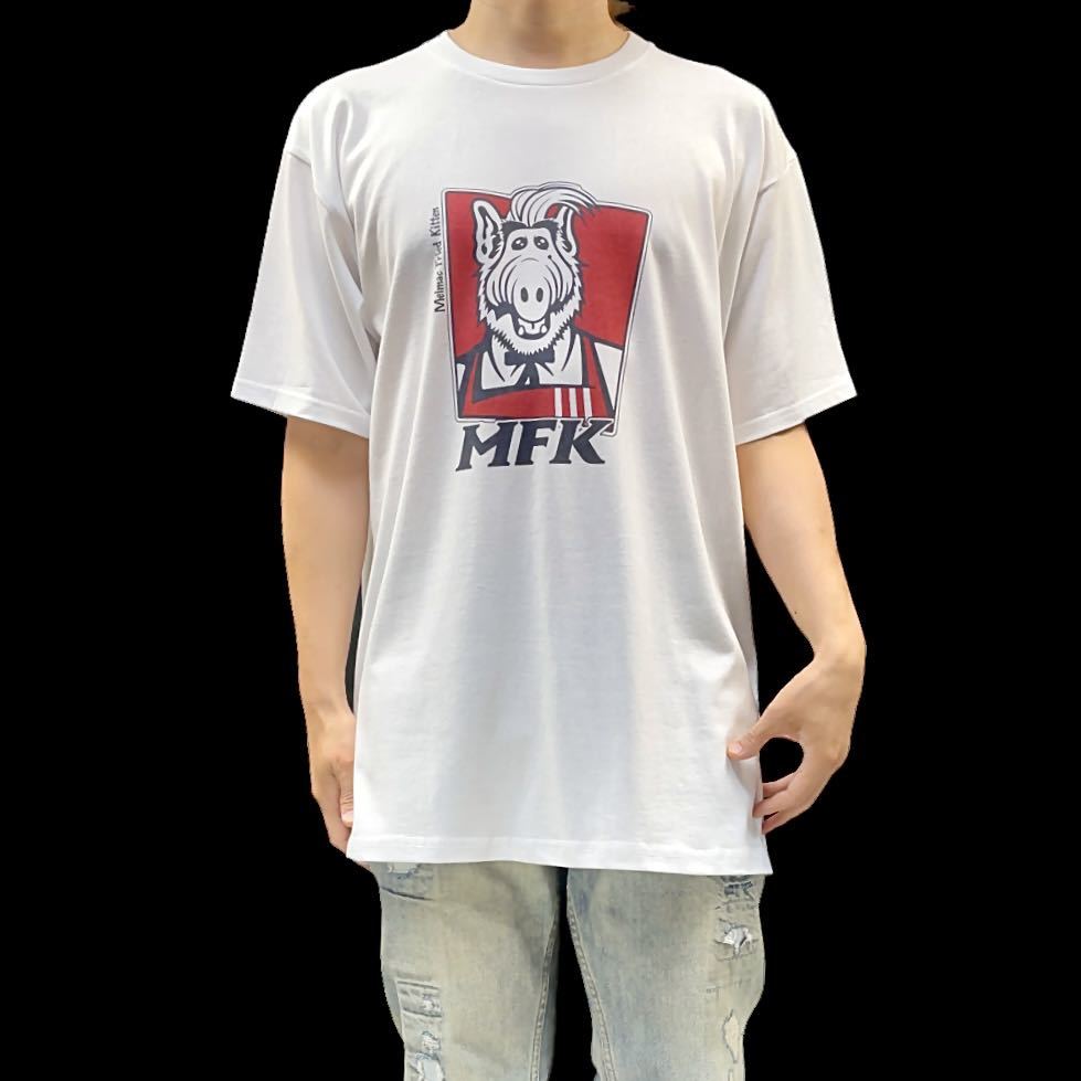 新品 大きい オーバーサイズ XXL 3XL 4XL 5XL 対応 ALF アルフ メルマック ケンタッキー カーネルサンダース ビッグTシャツ ロンT パーカー_画像1