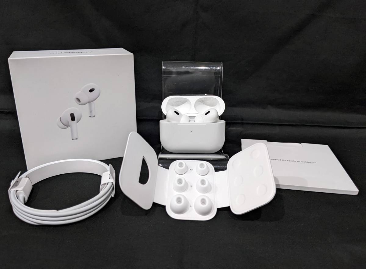 7011】1円～ 美品 Apple アップル 純正品 AirPods Pro エアーポッズ