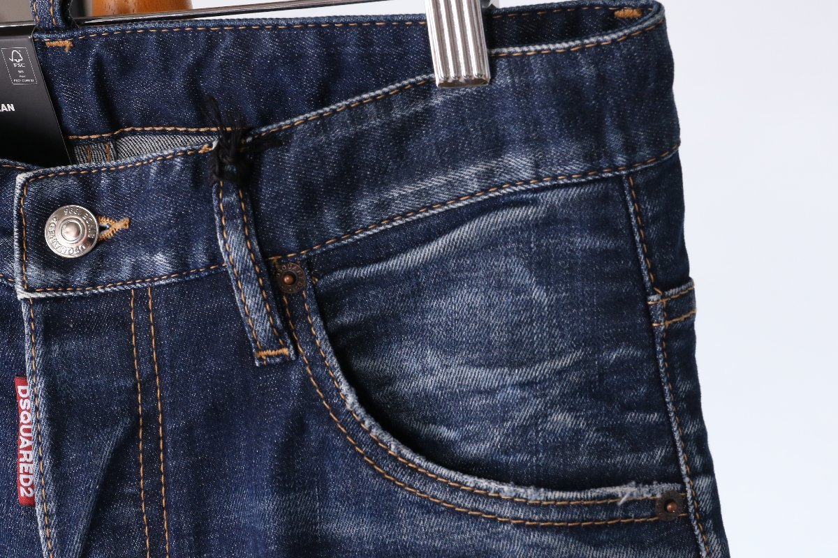 新品 ディースクエアード メンズ ジーンズ デニム DARK CLEAN WASH
