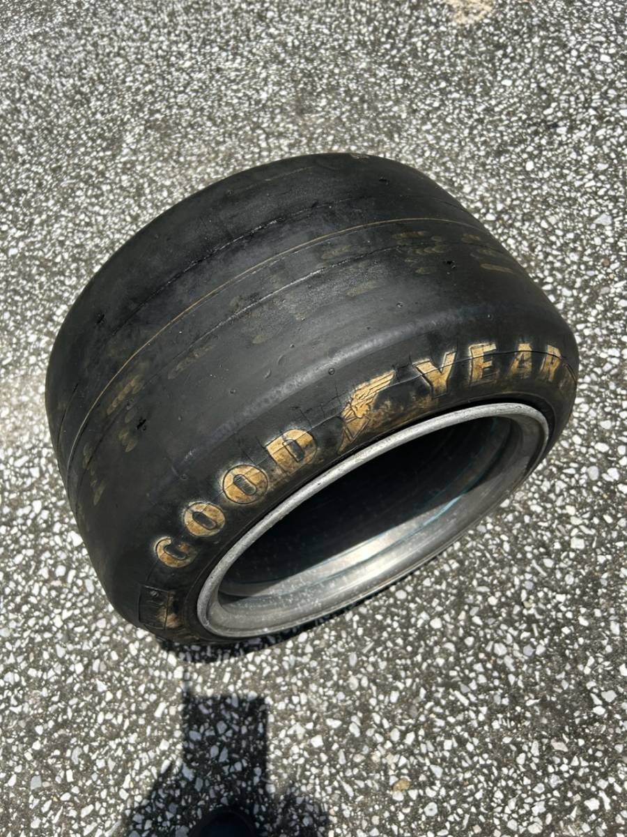 BBS13インチgoodyear レース用タイヤホイール F1?当時もの超 BBS13インチgoodyear レース用タイヤホイール F1?当時もの超