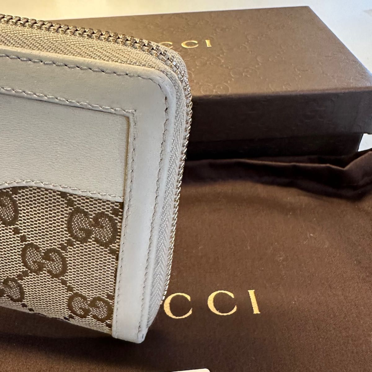 新品同様‼️ グッチ GUCCI 財布 長財布 GGキャンバス コンチネンタル