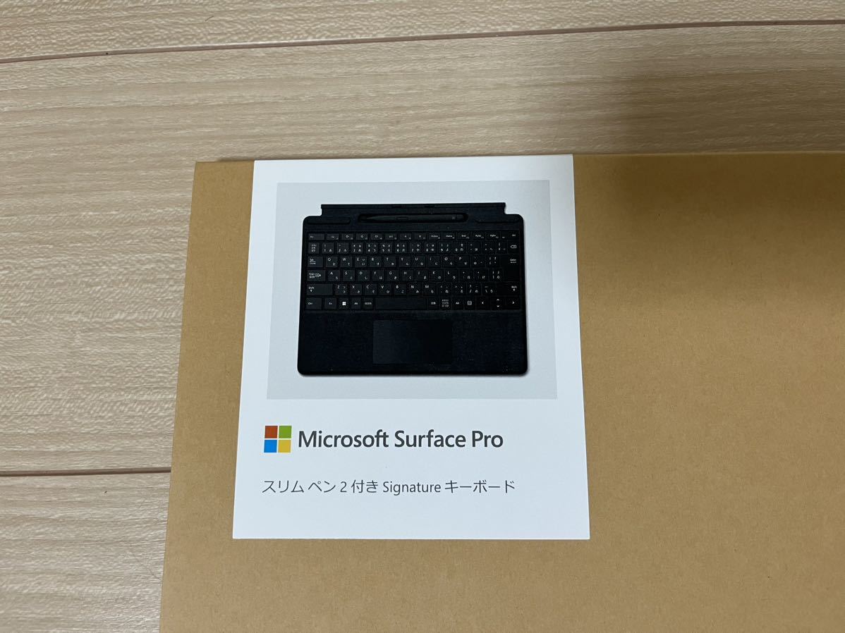 未開封】スリム ペン 2 付き Surface Pro Signature キーボード