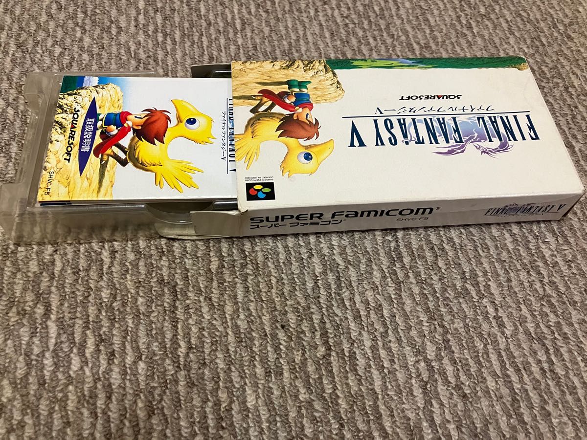 ファイナルファンタジーV SFC 説明書付［中古］