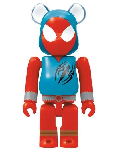 新品 BE@RBRICK 100% SPIDER-MAN Scarlet ベアブリック スパイダーマン