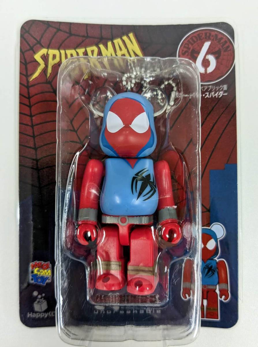 新品 BE@RBRICK 100% SPIDER-MAN Scarlet ベアブリック スパイダーマン