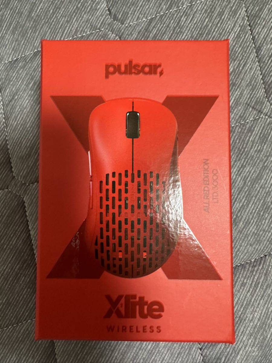 新品未使用】 Pulsar Gaming Gears Xlite V2 Wireless RED 限定色 ワイヤレス ゲーミングマウス 