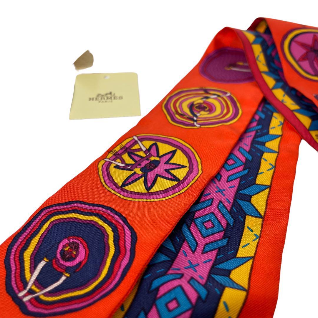美品・箱付】エルメス HERMES ツイリー メキシカンダンス スカーフ