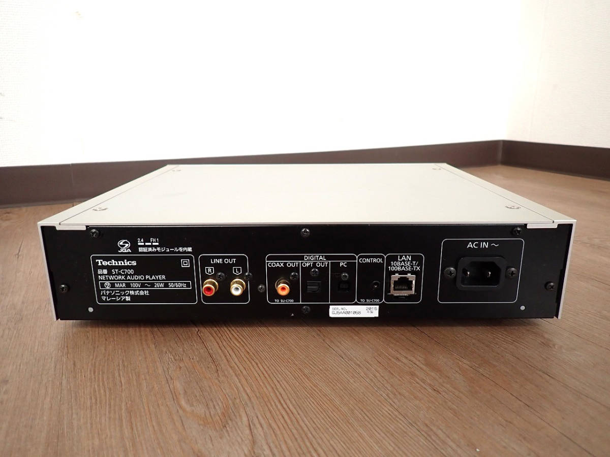  б/у сеть аудио плеер Technics ST-C700 Technics LAN USB DAC PC аудио premium Class 