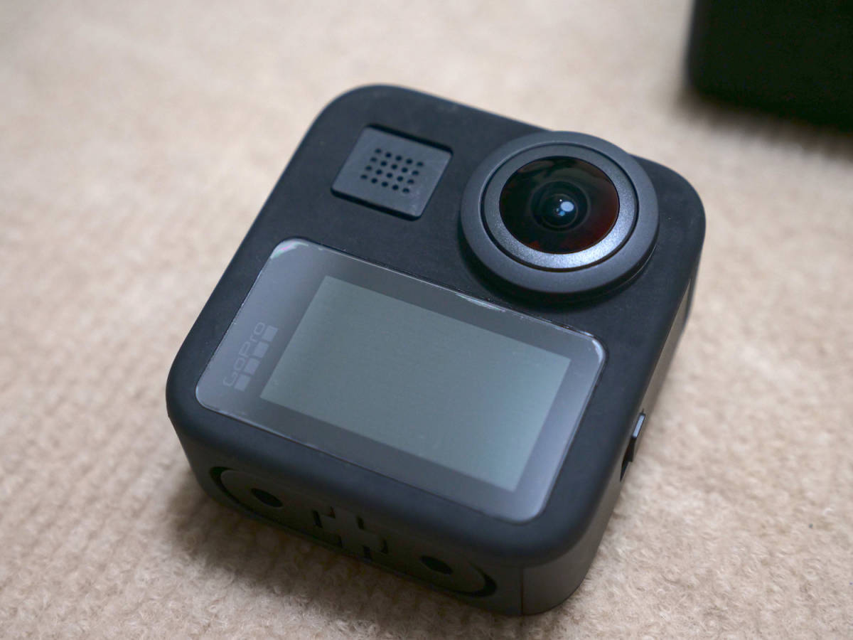美品】GoPro MAX本体セット + MAX Grip + 専用ケース + バッテリー