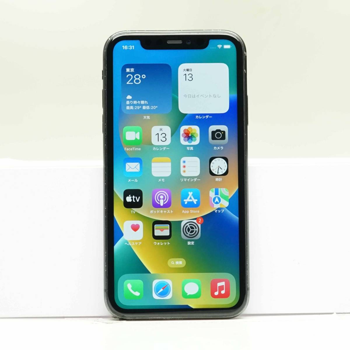 iPhone 11 128GB ブラック MWM02J/A SIMフリー 訳あり品 本体 白ロム