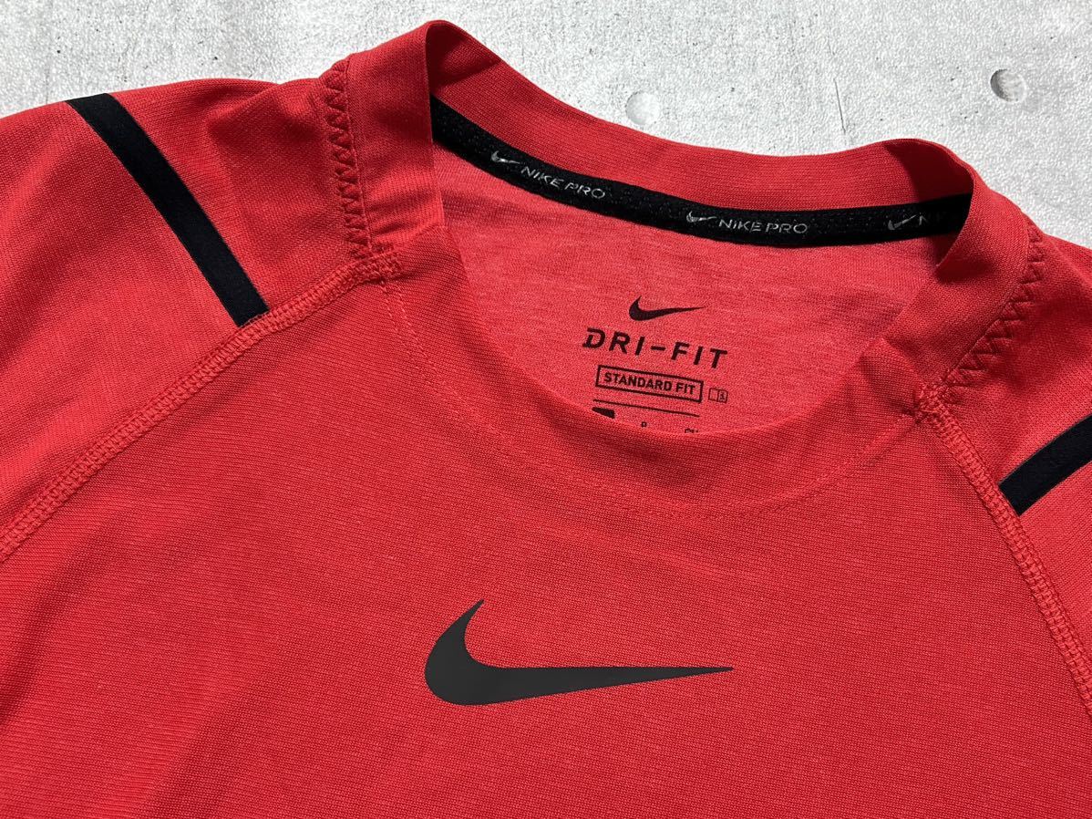 美品 ナイキ プロ ドライフィット アンダーウェア アンダーシャツ Tシャツ　　NIKE PRO DRI-FIT スポーツウェア トレーニング 早2406_画像5