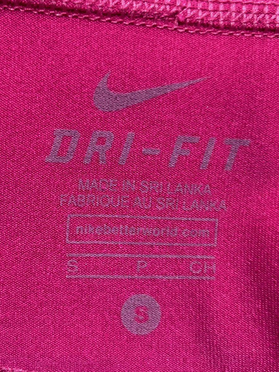 ナイキ ドライフィット 総柄 フィットネス パンツ スポーツウェア タイト　　スパッツ NIKE DRI-FIT トレーニング キッズ140 早2431_画像3