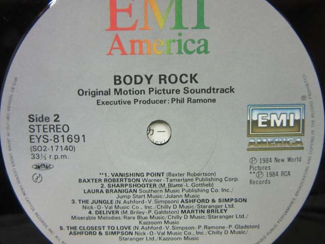 LP505#LP record # body * lock original * soundtrack EYS-81691[ used ]