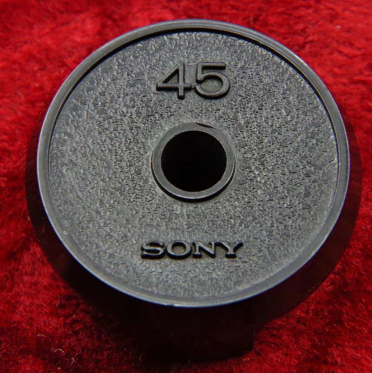 SONY/ソニー EPアダプター/ドーナツ盤アダプター 初期プレーヤー付属 中古品 送料込み　23F10007