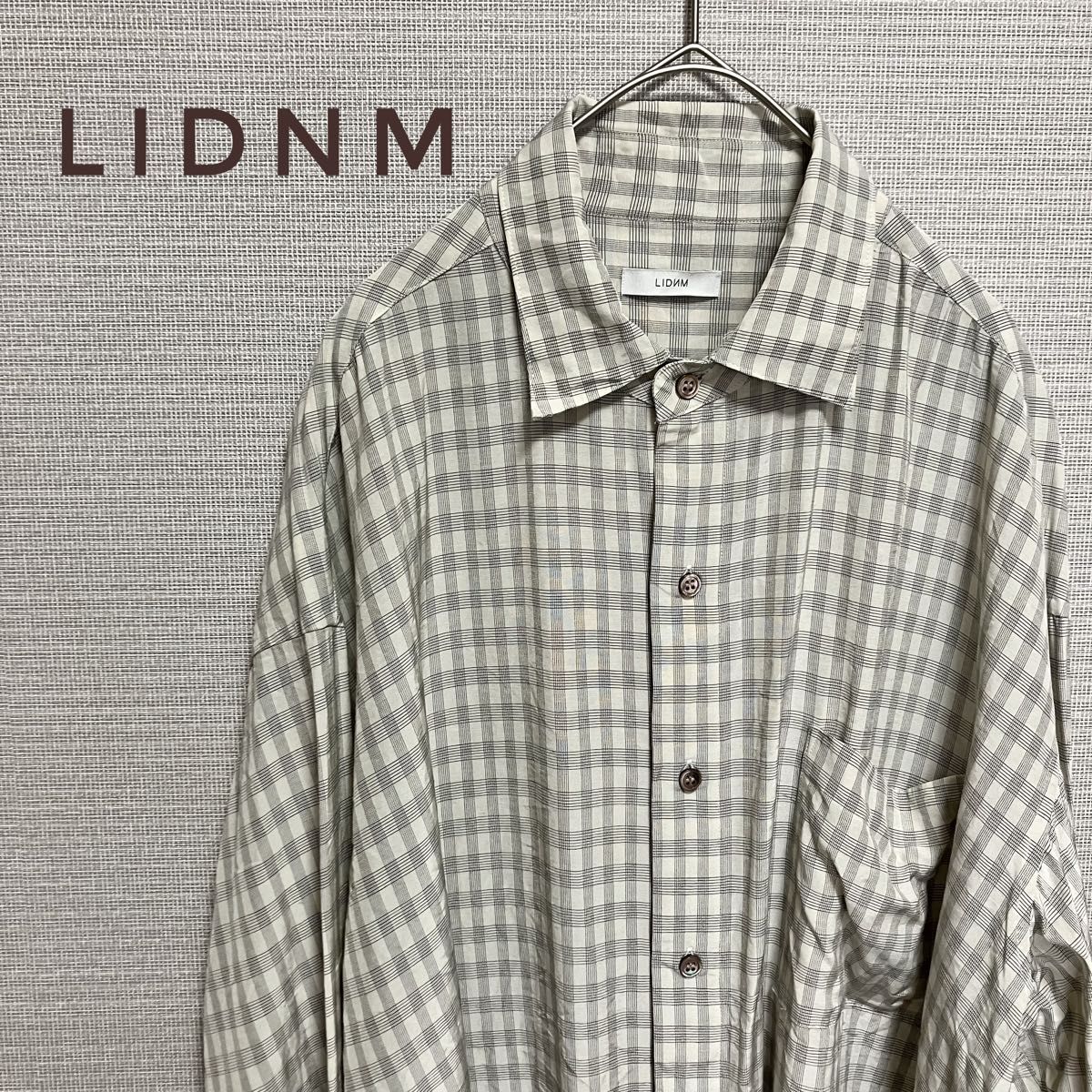 WYM LIDNM ウィムリドム オーバーサイズシャツ フリーサイズ