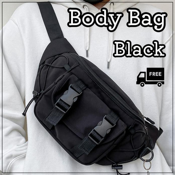  body bag waste to bag waste to pouch buckle black black 