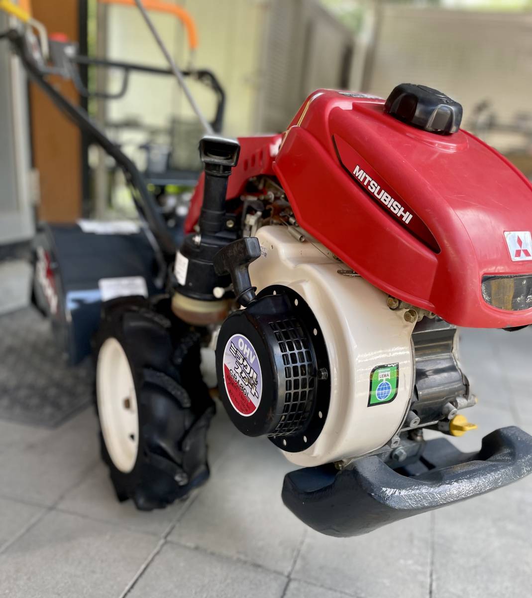 三菱 MMR68。Myboy。ミニ耕運機。管理機。農用トラクター。耕うん機