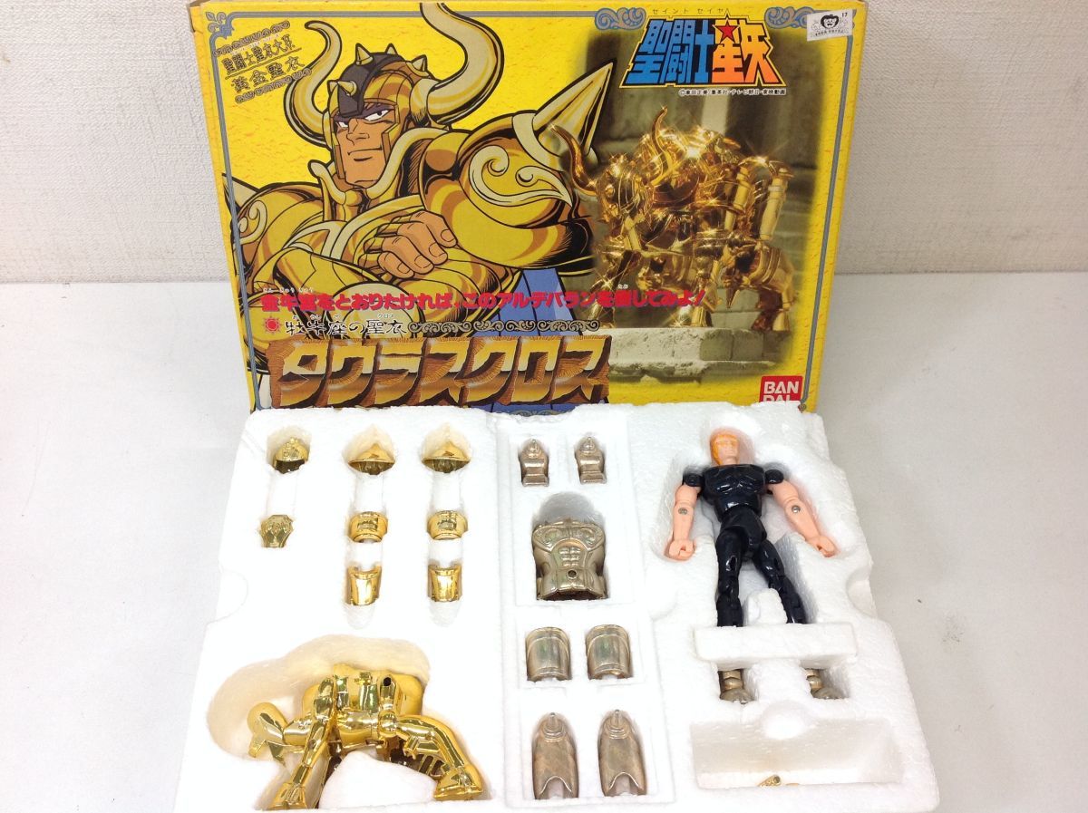 営MK585-60 バンダイ 聖闘士聖衣大系 黄金聖衣 聖闘士星矢 牡牛座の聖