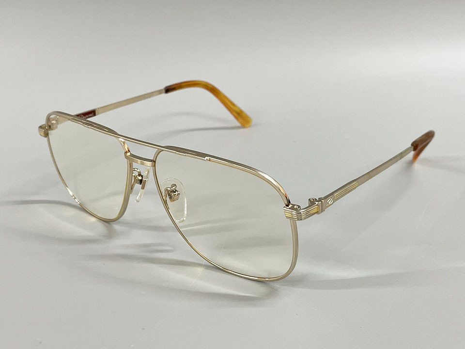 S.T. Dupont デュポンメガネ眼鏡フレーム12KGF DP2401T 59□14 140
