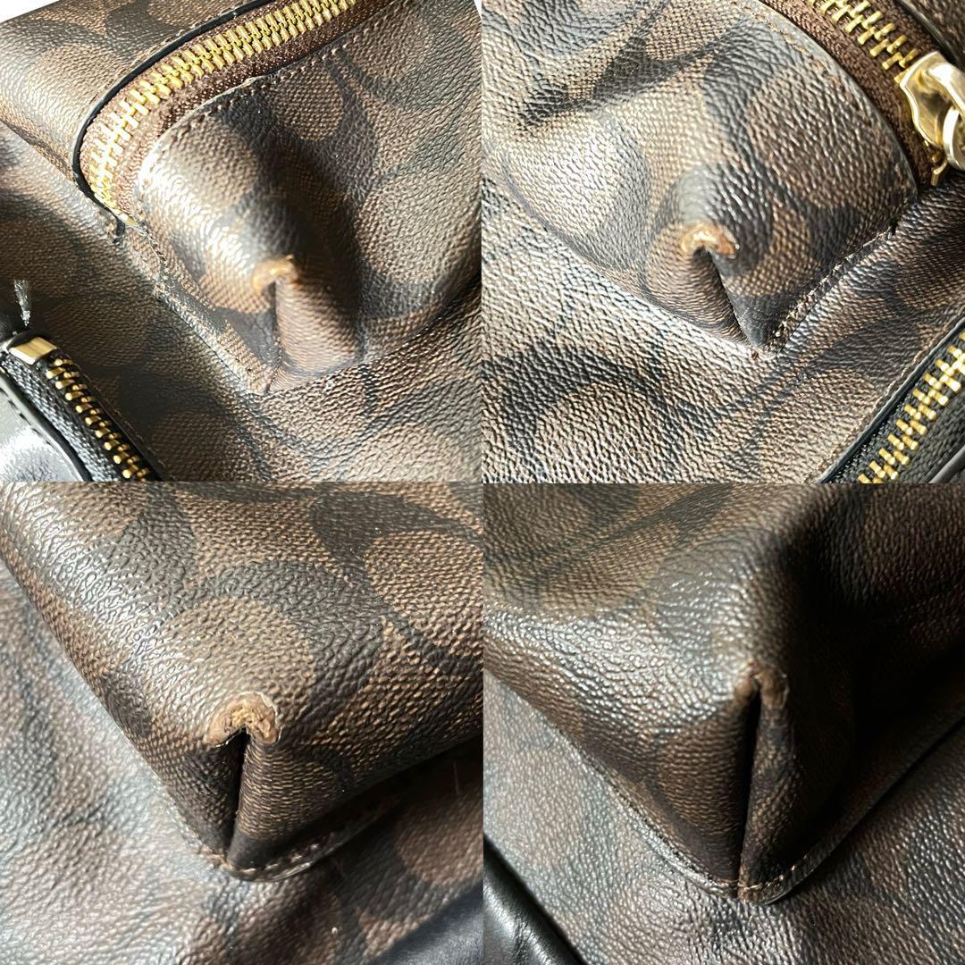 コーチ COACH リュックサック PVC シグネチャー レザー バックパック