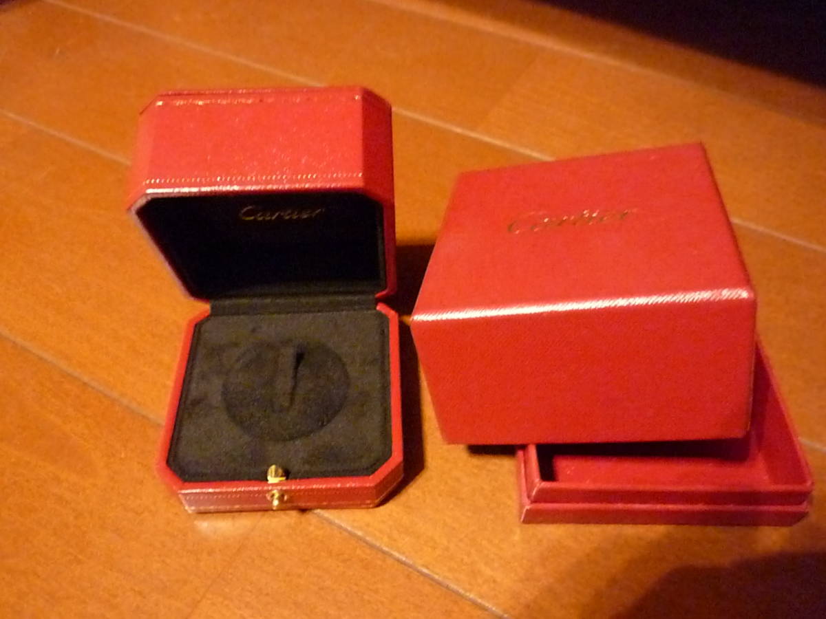  Cartier кольцо кейс прекрасный товар 