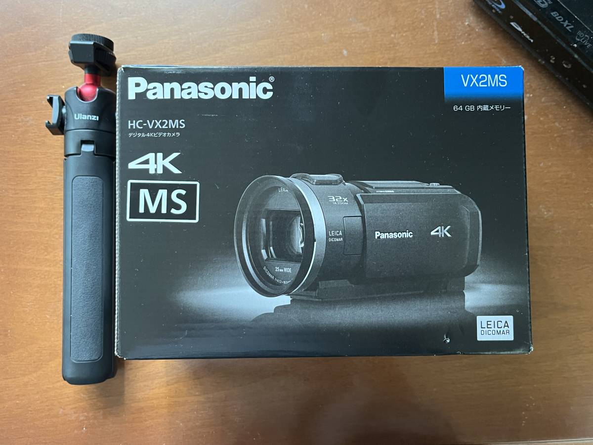 美品/保証有 HC-VX2MS-K (ブラック) Panasonic デジタル4Kビデオカメラ