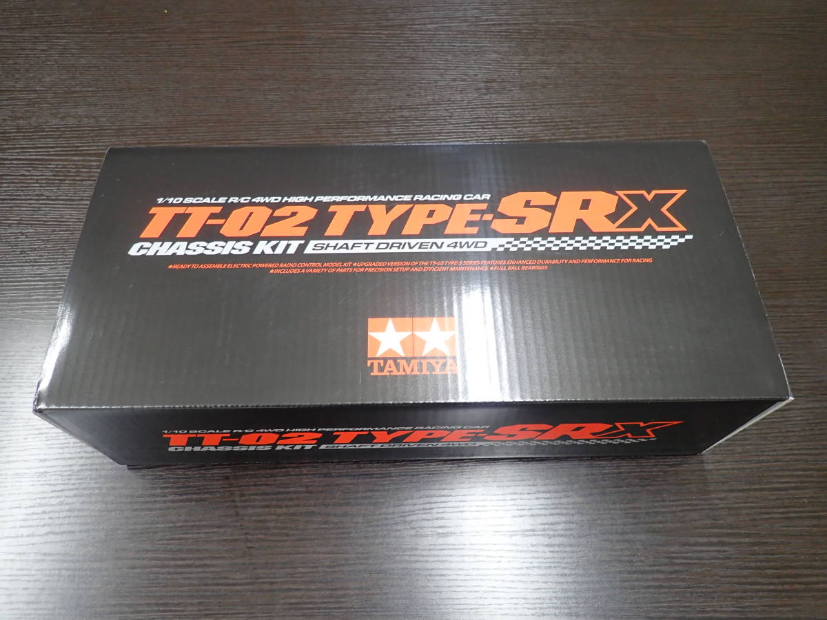 新品　タミヤ　TT-02 TYPE-SRX　未組立 TA08 TT TRF 420X TB タミグラに_画像1