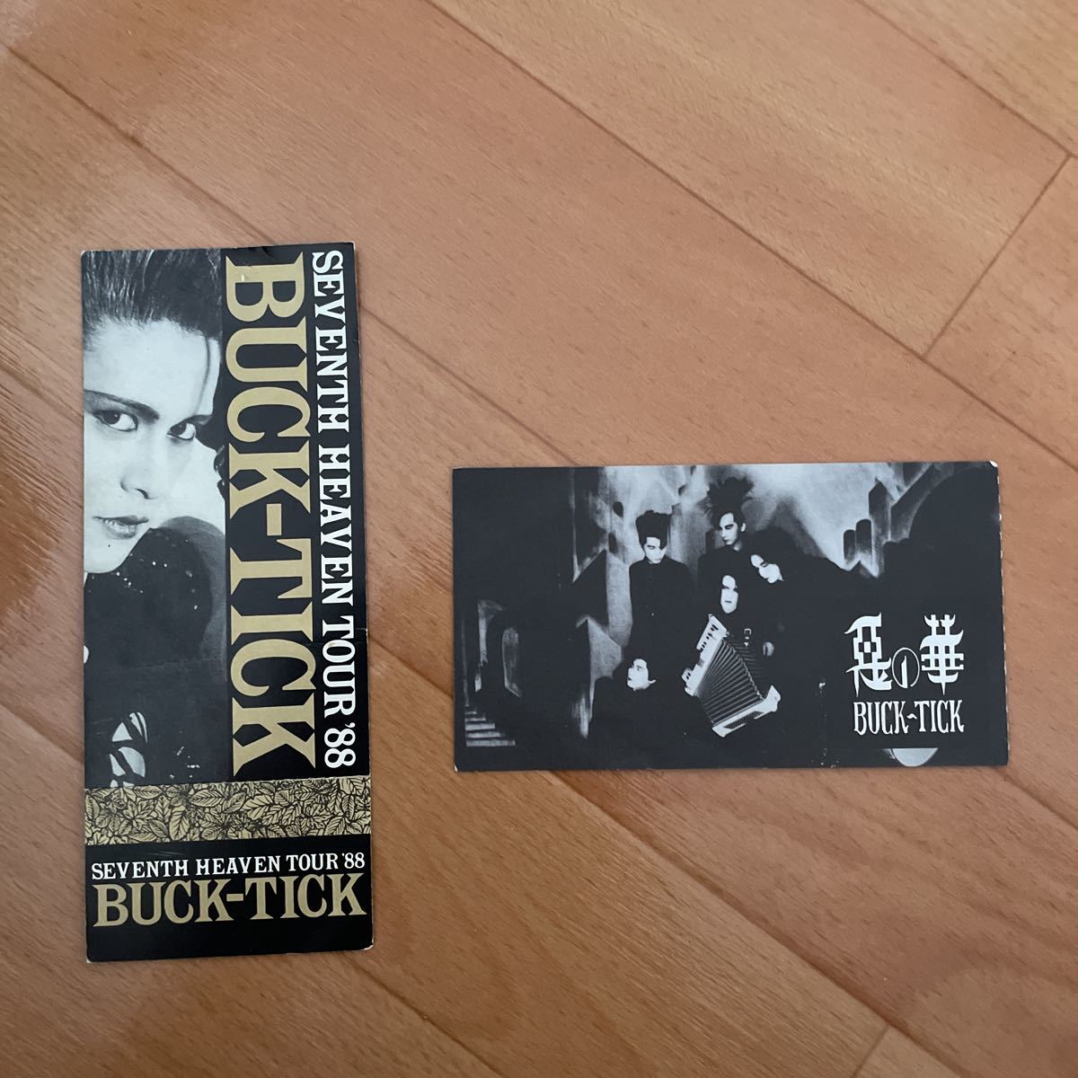 BUCK-TICK SEVENTH HEAVEN TOUR 88 悪華　ライブチケット 半券 昭和63年_画像1