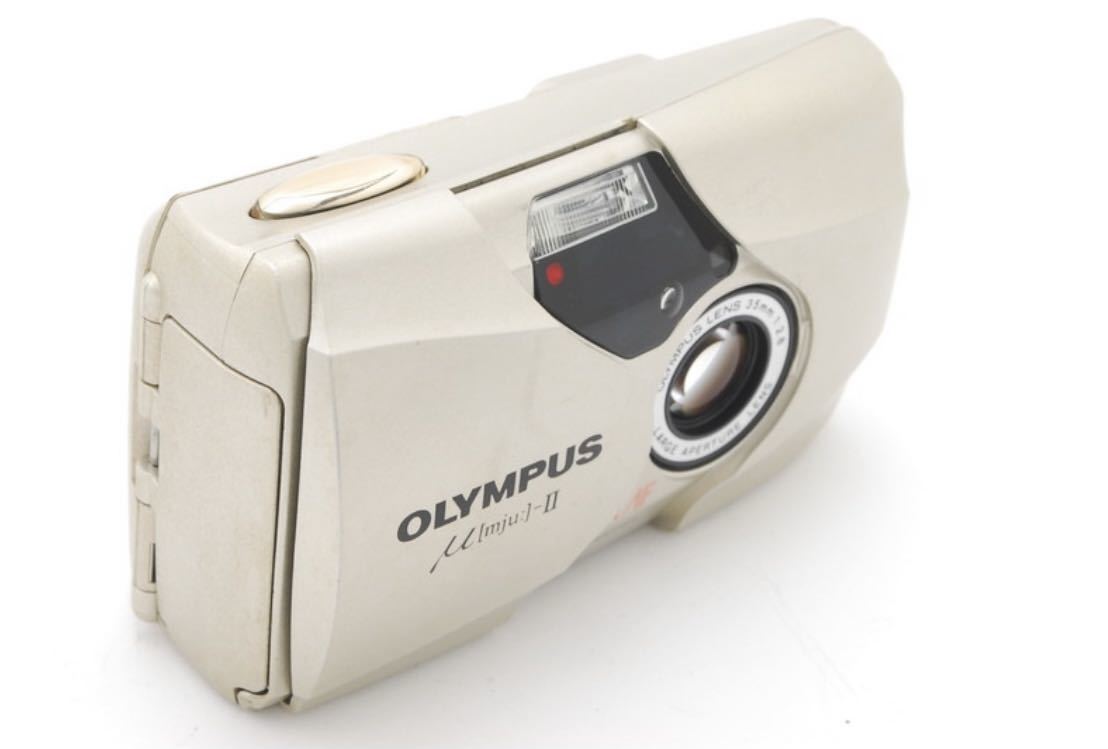 ☆美品☆ Olympus mju II コンパクトフィルムカメラ #00112 | www
