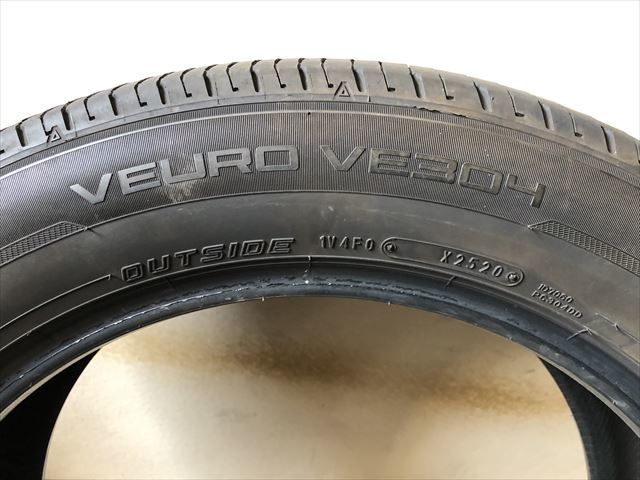 激安中古タイヤ　　235/55R19 101W ダンロップ　VEUEO VE304 20年製　　2本_画像6