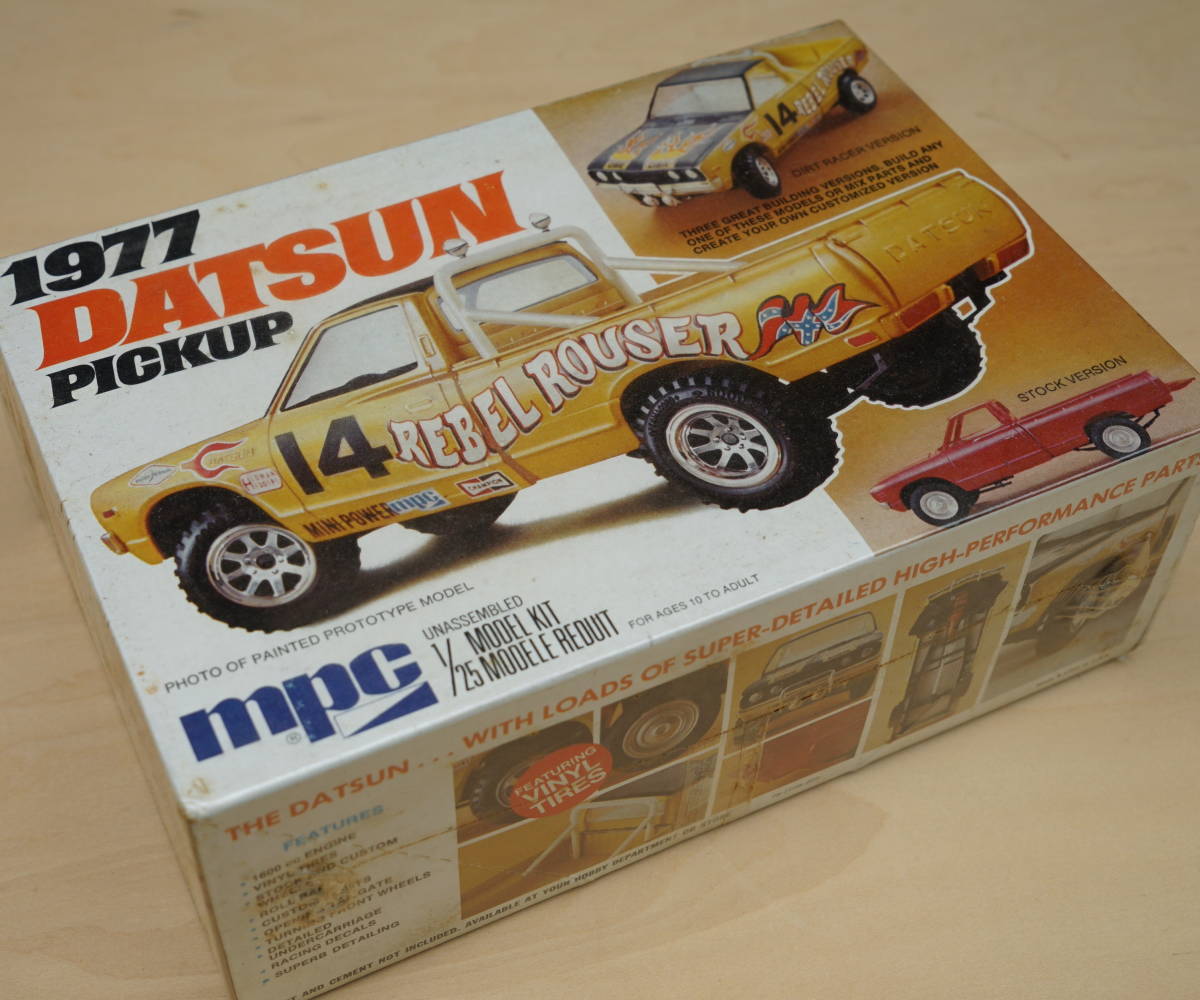 トラック、トレーラー 1977 DATSUN PICKUP Mpc 1/25 MODEL KIT
