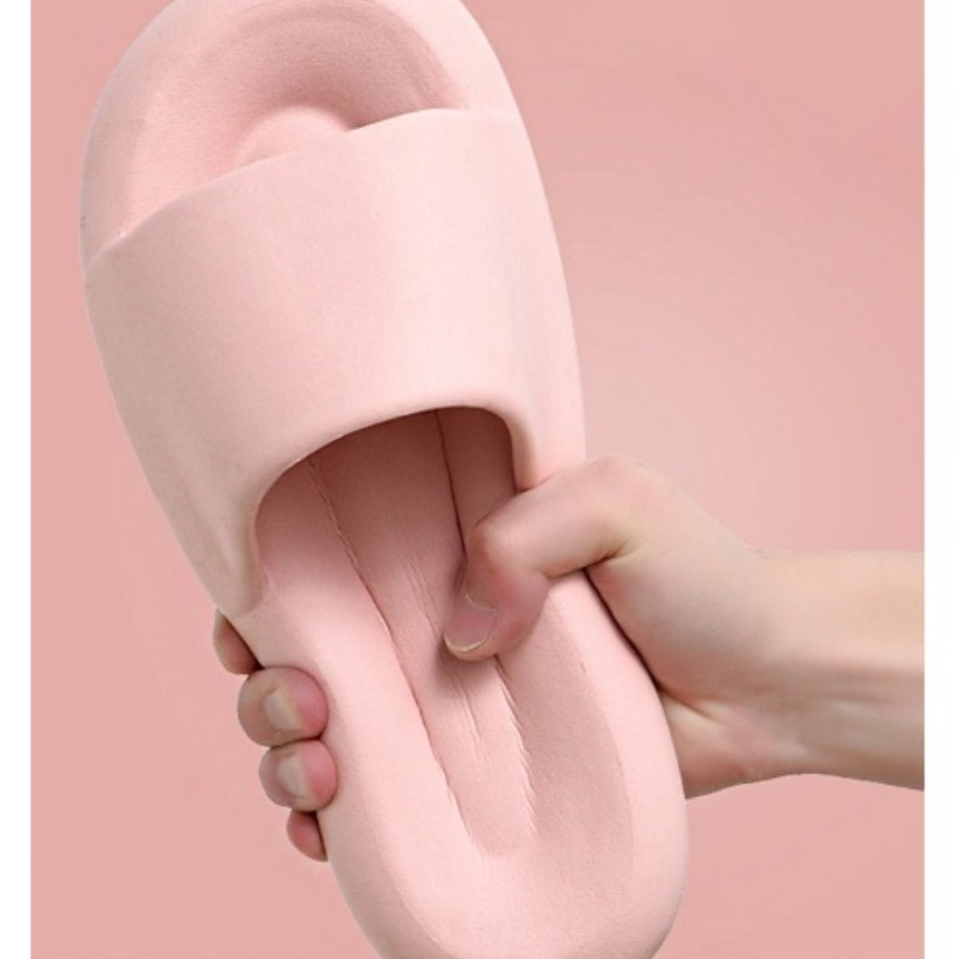 24-24.5cm розовый салон обувь ma Caro n сандалии тапочки Корея очень популярный! веранда сандалии толщина низ EVA