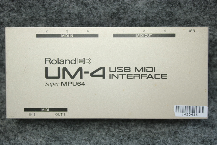 [ дешевый ]ROLAND UM-4 MIDI интерфейс USB соответствует 64ch