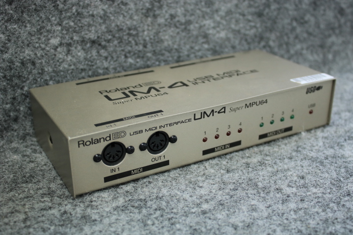 [ дешевый ]ROLAND UM-4 MIDI интерфейс USB соответствует 64ch