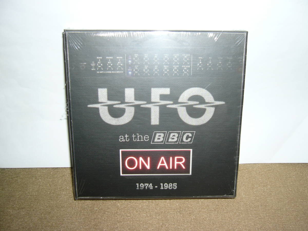Michael Schenker他名ギタリスト在籍時 BBC放送用収録音源集 限定盤 UFO「UFO at the BBC ”ON AIR” 1974 - 1985」 輸入盤　未開封新品。
