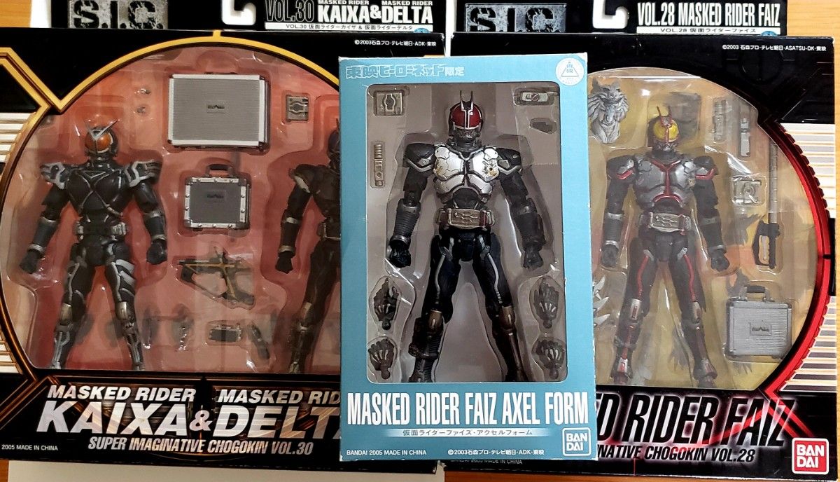 S I C 仮面ライダーファイズ/カイザ&デルタ/ファイズアクセル S I C 仮面ライダーファイズ/カイザ&デルタ/ファイズアクセル