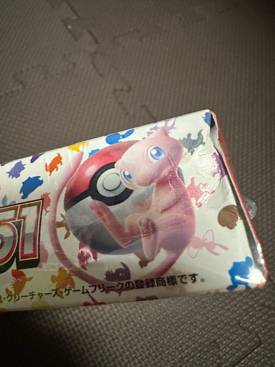 一箱潰れあり】ポケモンカード 151ボックス シュリンク付き 3BOX 一箱潰れあり】ポケモンカード 151ボックス シュリンク付き 3BOX