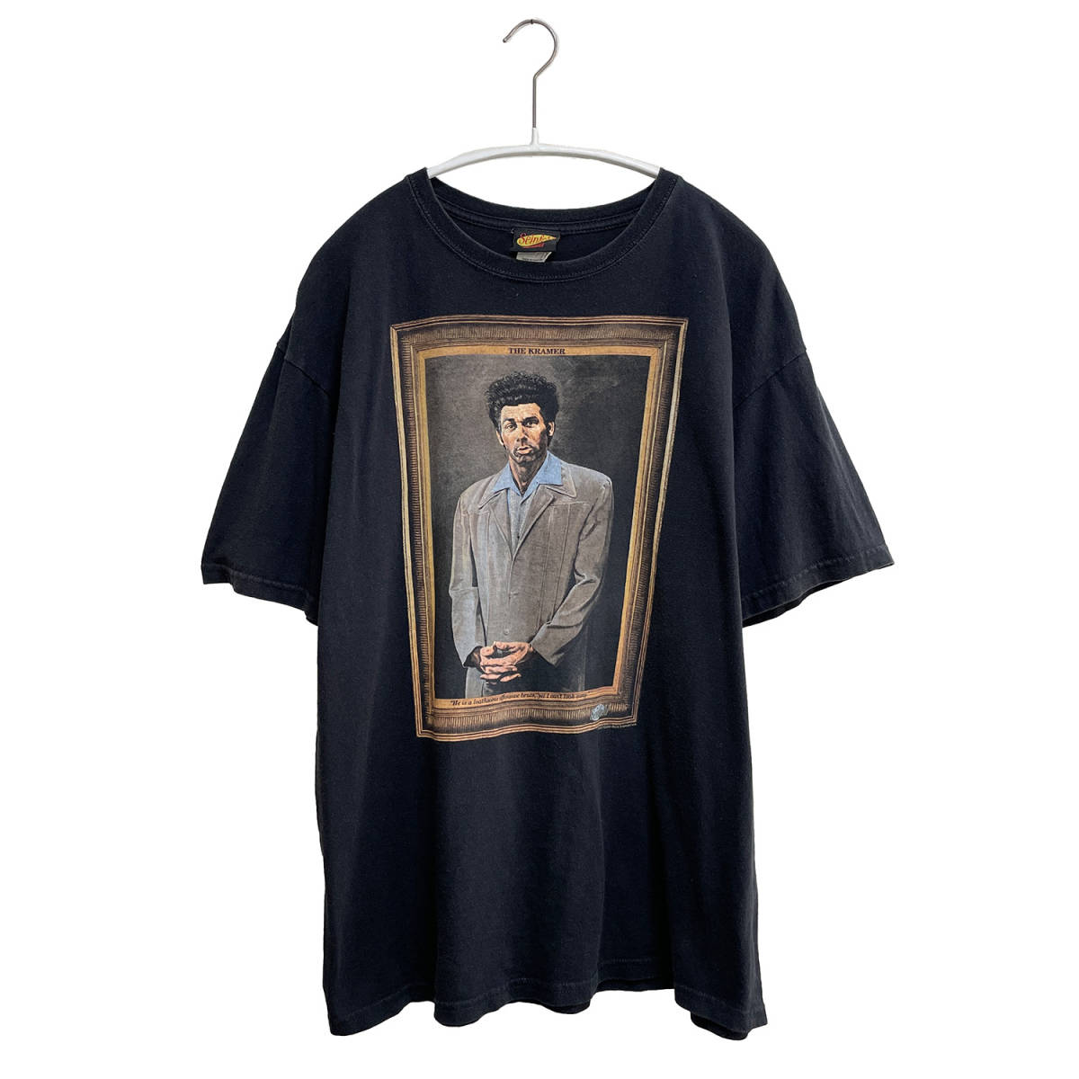 消費税無し USA 古着 BA1938 ブラック L メンズ Tシャツ ドラマ TV