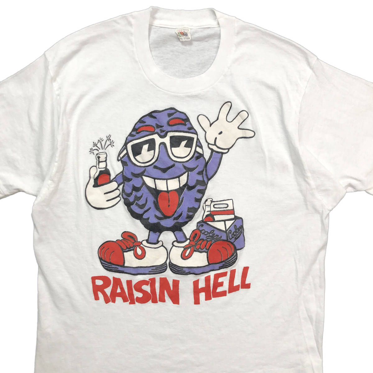 80S USA製 ヴィンテージ カリフォルニアレーズン RAISIN HELL 80S USA製 ヴィンテージ カリフォルニアレーズン RAISIN HELL