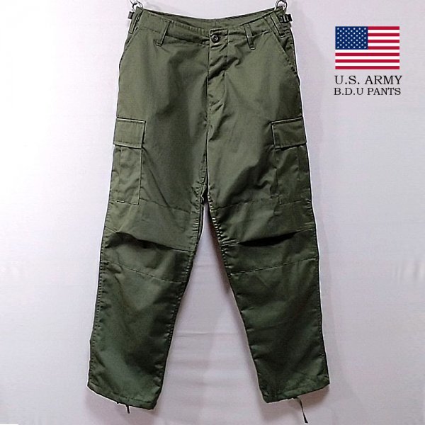 medium regular OD U.S.army BDU pants カーゴパンツ 6ポケット パンツミリタリー キャンプ アウトドア サバゲー ストリート アメカジus_画像2