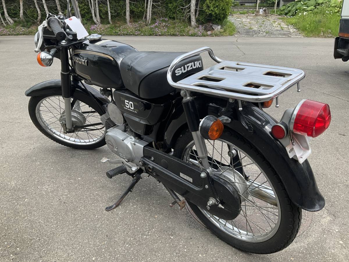 原付 オートバイ スズキ k50 旧車 2スト キャブ車 北海道 旭川市 的
