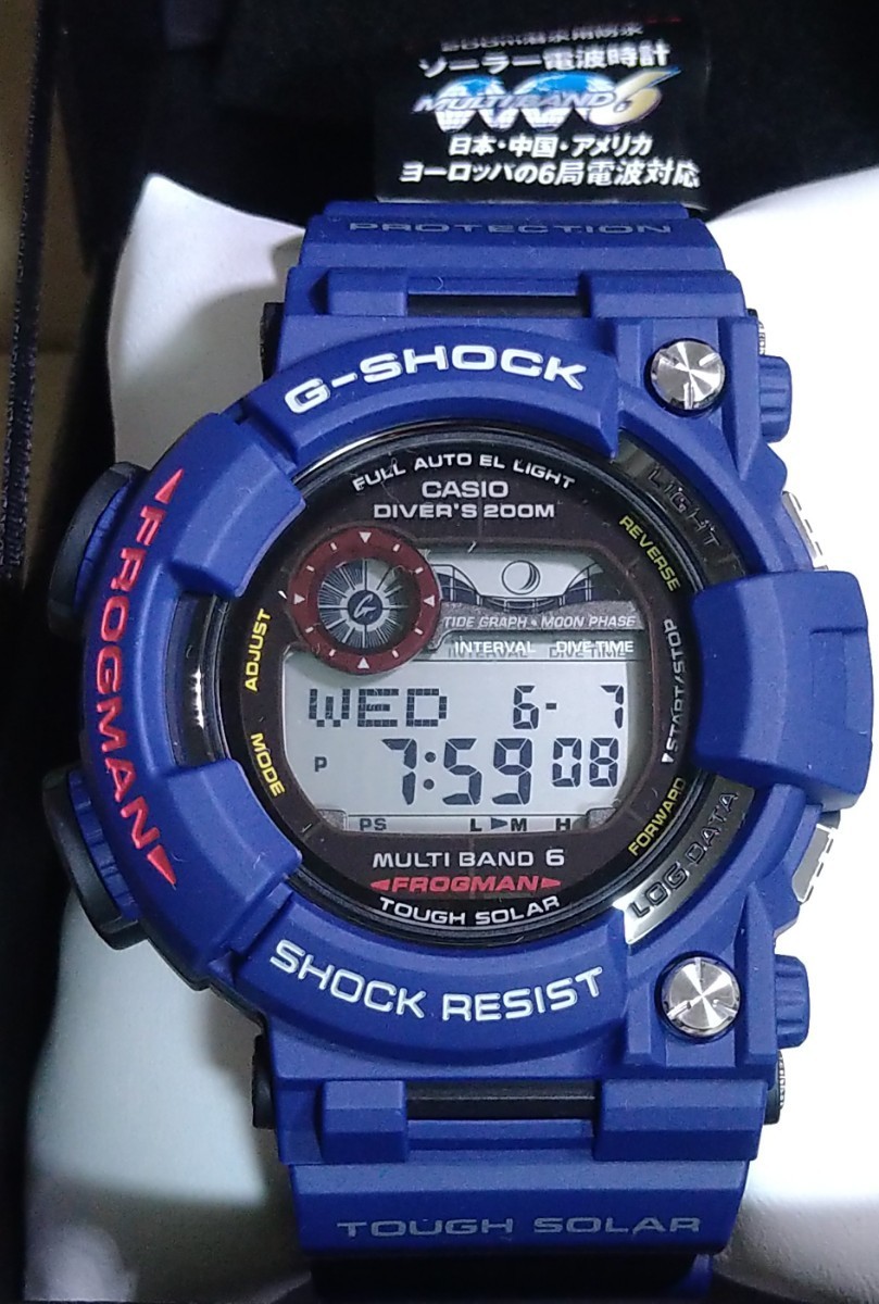 ☆G-Shock Frogman Men in NAVY GWF-1000NV-2JF 新品・未使用