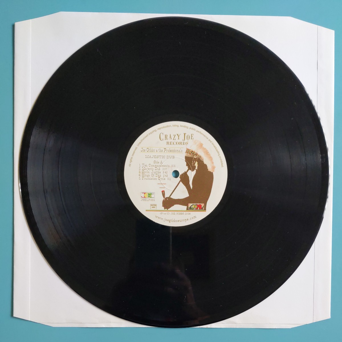 フランス盤/試聴済LP】Joe Gibbs The Professionals『Majestic Dub』レゲエ☆2006年JGELP005 0084 レゲエレコード LP