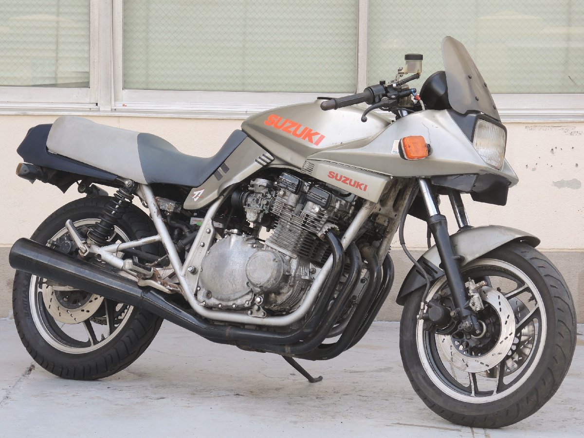 60[ appraisal A] GSX750S Katana sword that time thing mileage 26,323km real movement taking out 50XW RK chain 