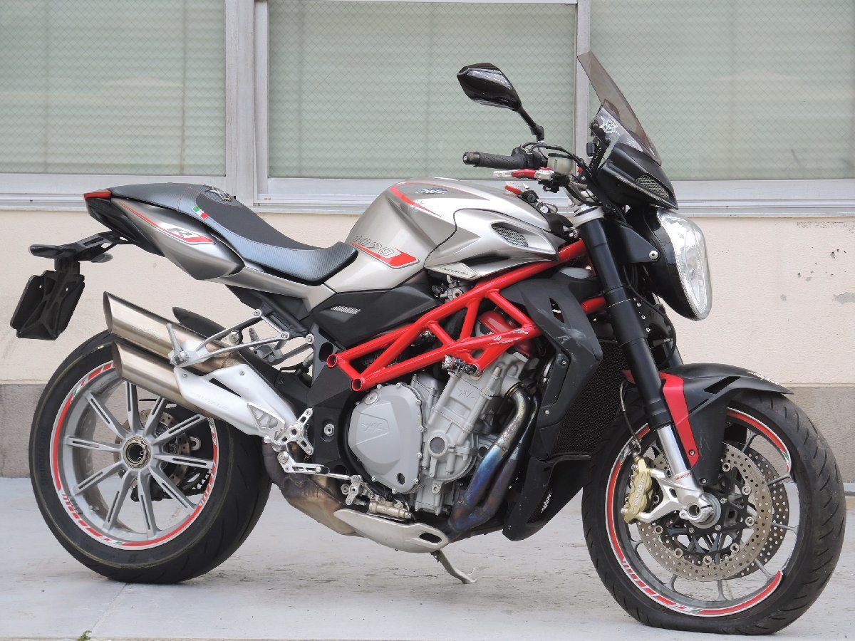 0[ appraisal A] MV Agusta Brutale 1090R mileage 12,224km real movement original electrical turn signal relay set starting animation have 8000-B3217
