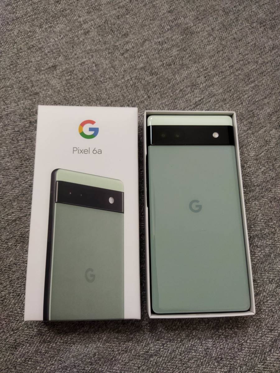 即決☆新品未使用 Google Pixel 6a Sage SIMフリー UQ版 グーグル