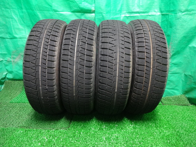 175/60R16●ブリヂストン ブリザック レボ BRIDGESTONE BS BLIZZAK REVO GZ 中古冬タイヤ4本●ミ3_画像1