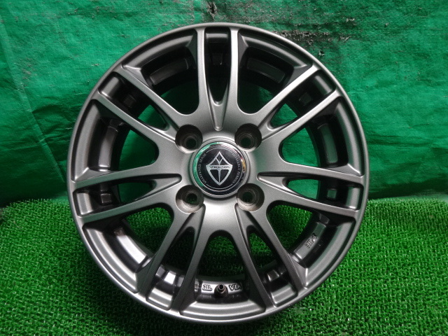 ウェッズ ヴェルヴァ Weds VELVA●13×5J +36 4H PCD100 中古ホイール4本●ミ34_1本目