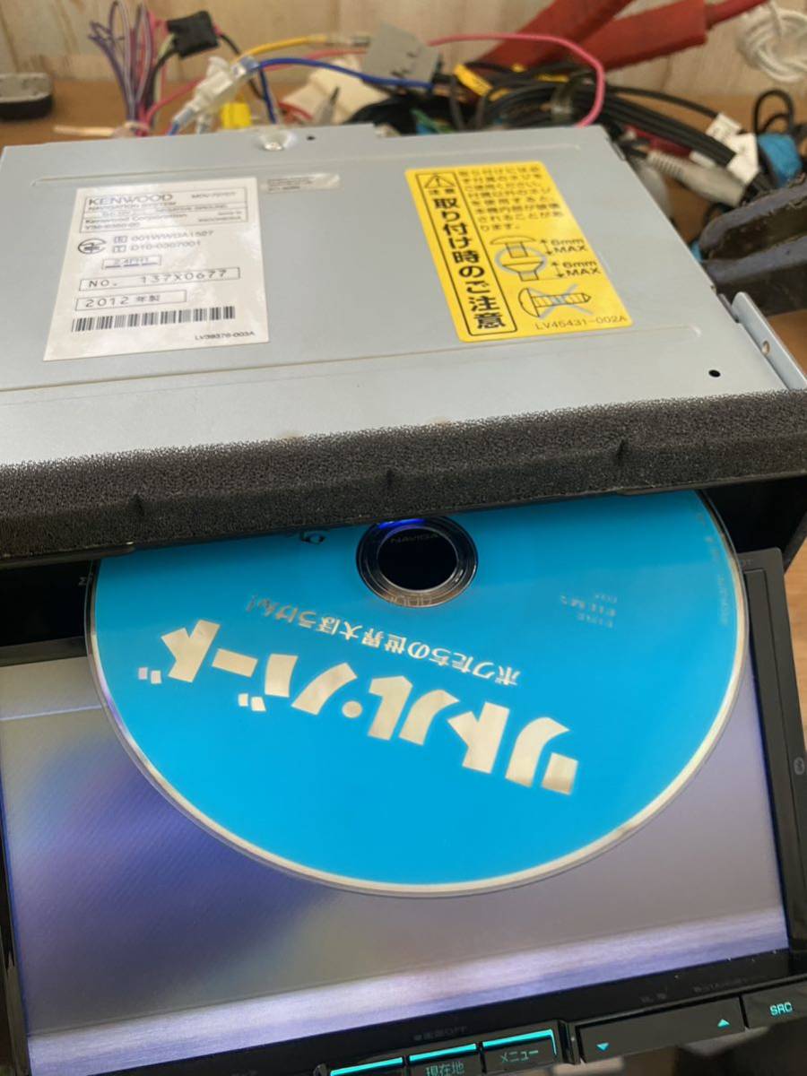 彩速ナビMDV-727DT DVD/CD/MP3/SD/USB/Bluetooth/ KENWOOD ケンウッド
